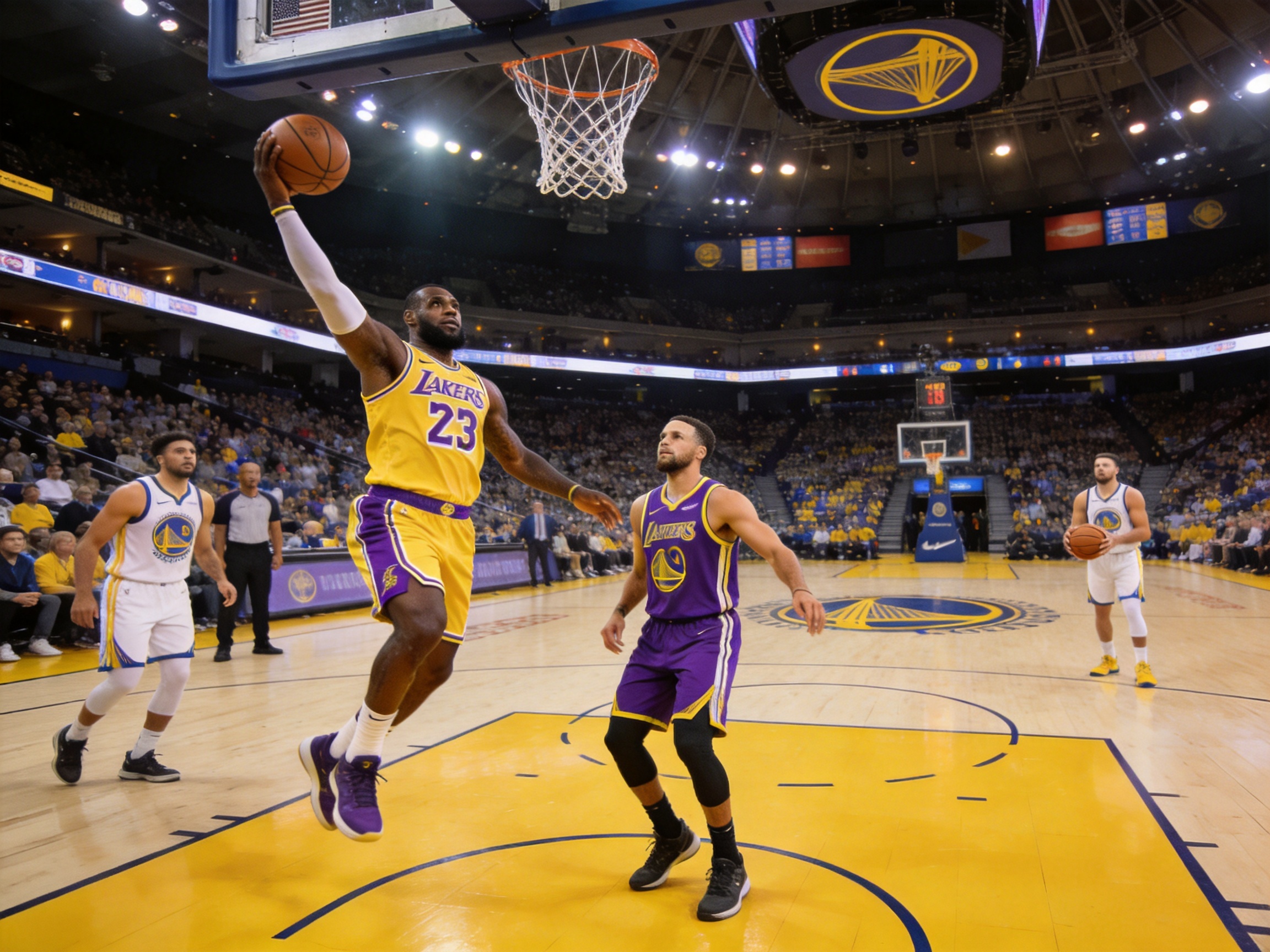 NBA 湖人勇士